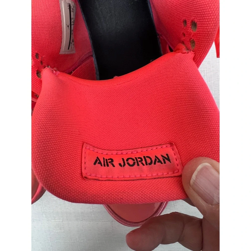 Nike Air Jordan 4 Retro NRG Hot Punch Womens 9 Pink Good AQ9128-600 Patent